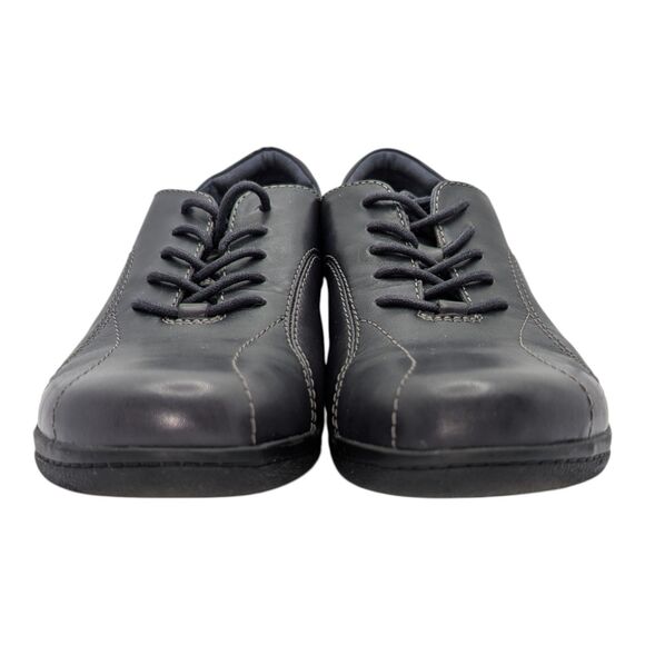 Clarks Women's Cheyn Madi Leather Lace Up Loafers Casual Comfort Size 11 Shoe - Picture 3 of 9